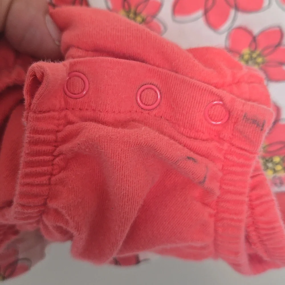 Koala Kids Pink and Yellow Oneaie Dress